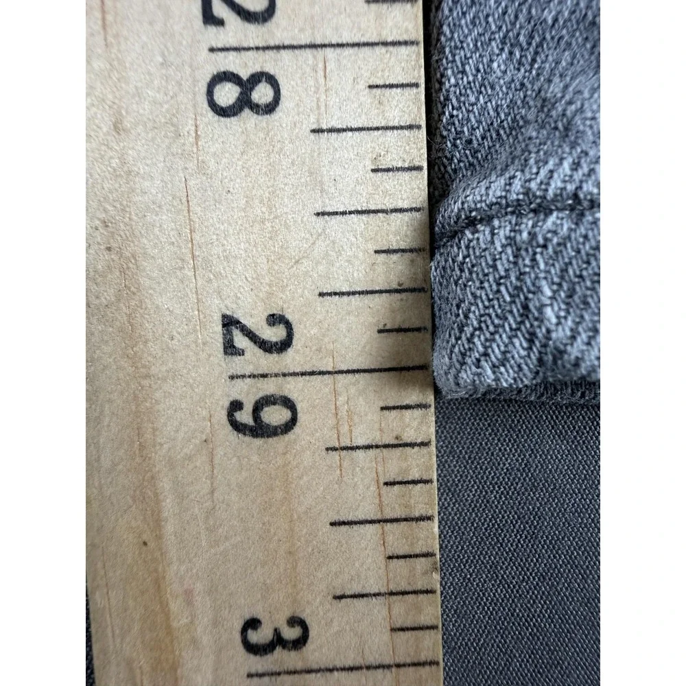 Levi's 511 Slim Fit Jeans Mens 29x29 Gray Stretch Denim Pants Cotton Blend